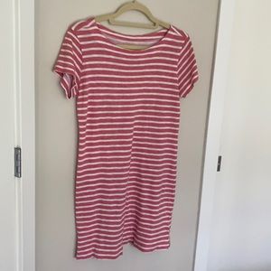Vineyard Vines Striped T-Shirt Dress